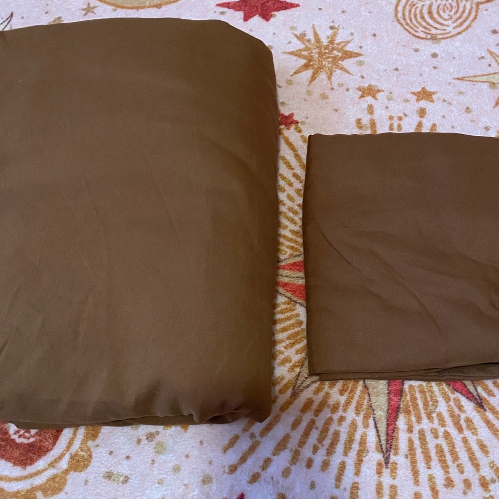 Brown Bedding Duvet Cover Twin/Twin XL